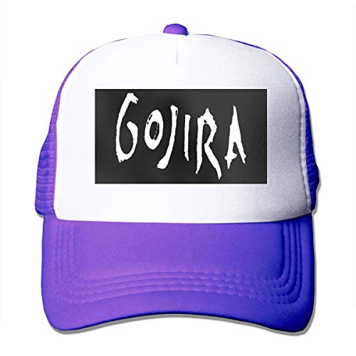 Tengyuntong Gojira Logo Divertido Unisex Gorra de Malla Ajustable Gorras de béisbol Gorra de Camionero Unisex