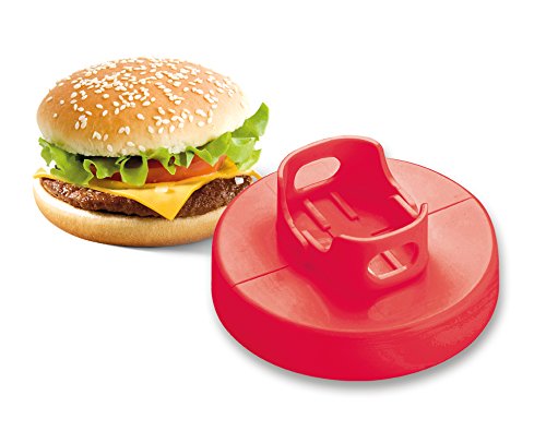 Tescoma 420585 Molde para Hamburguesas Presto, Rojo