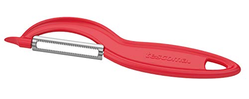 Tescoma 421012 Pelador De Sierra Presto Expert, Rojo/Acero Inoxidable