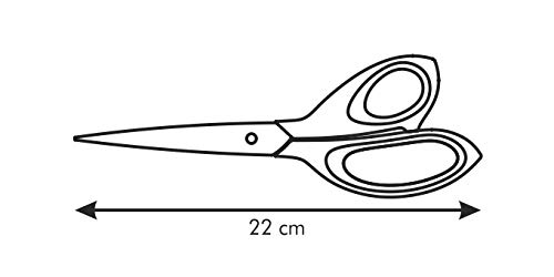 Tescoma 888414 TIJERAS DOMESTICAS 22CM COSMO, Colores Variados