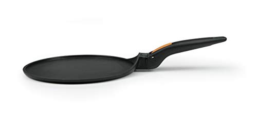 Tescoma Smartclick Sartén Crepes, Acero Inoxidable, Negro, 26 cm