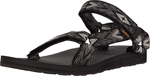 Teva Tacones Universal Sandalia Mujer, Negro (Doble diamante negro multi), 35 EU