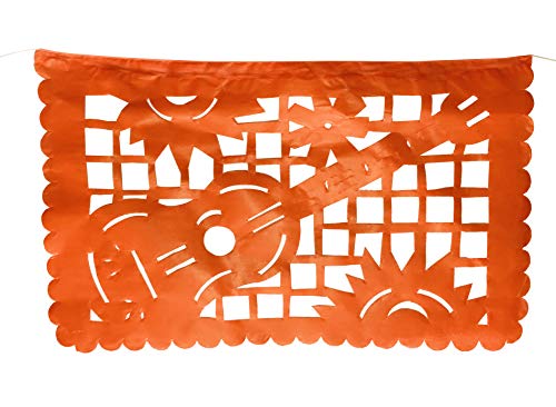 TexMex FunStuff Banderines decorativos de papel para fiestas mexicanas, Papel Picado para fiestas mexicanas, decoración para todo tipo de celebraciones, 2 paquetes, 30 pies