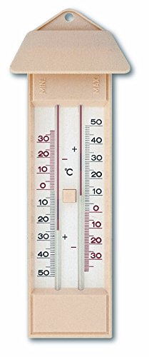 TFA 10.3015.03 - Termómetro de máxima y mínima, líquido ecológico