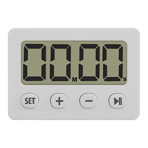 TFA Reloj Despertador Digital Blanco