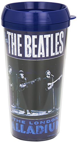 The Beatles Live At The London Palladium Blue Travel Coffee Mug Vacuum Official