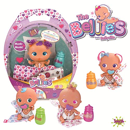 The Bellies - Bobby-Boo, muñeco Interactivo para niños y niñas de 3 a 8 años (Famosa 700014566)