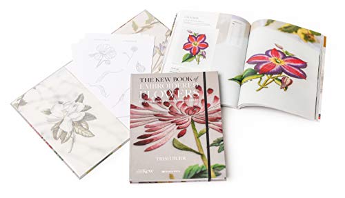 The Kew Book of Embroidered Flowers: 11 Inspiring Projects with Reusable Iron-On Transfers (Kew Books)