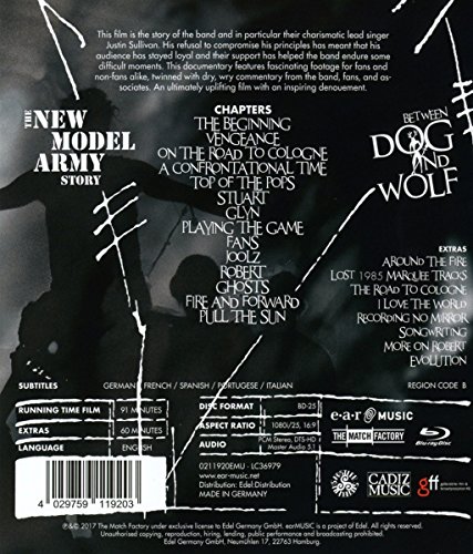 The New Model Army Story: Between Dog And Wolf [Blu-ray]