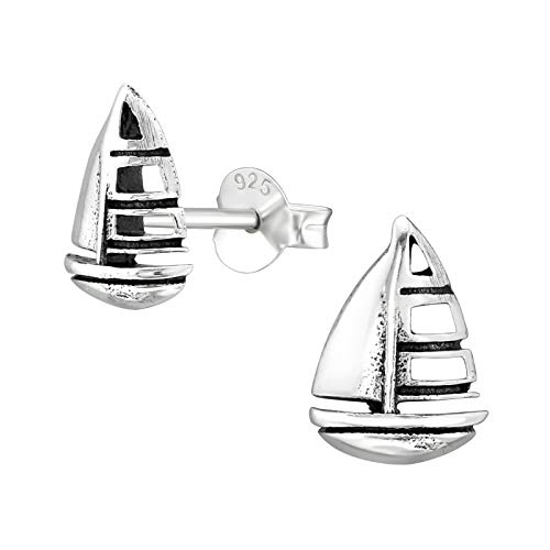 The Rose & Silver Company RS1061 - Pendientes de tuerca para mujer (plata de ley 925)