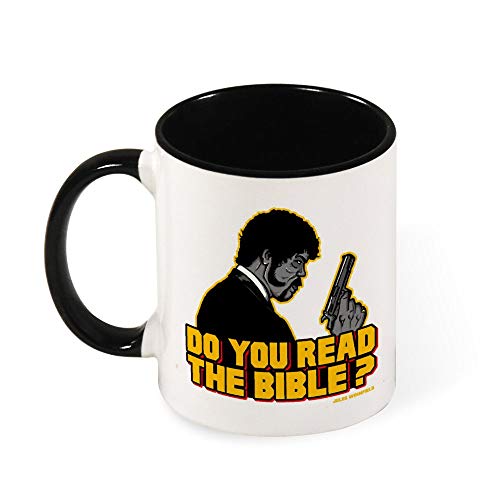 The Shepherd Jules Winnfield Pulp Fiction Taza de té de cerámica, regalo para mujeres, niñas, esposa, mamá, abuela, 325 ml