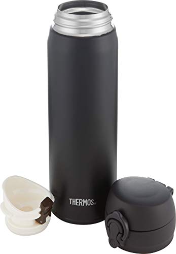 Thermos Super Light Direct - Termo (470 ml), color negro mate