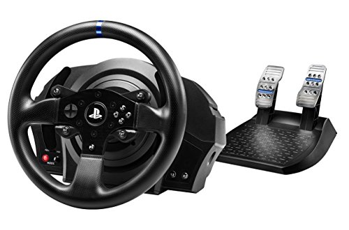 Thrustmaster T300 RS - Volante - PS4 / PS3 / PC - Force Feedback - Motor brushless de clase industrial - Licencia Oficial Playstation