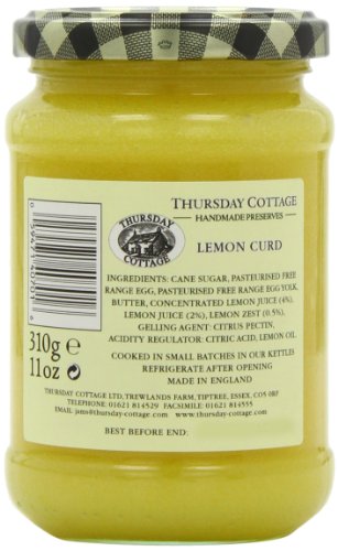 Thursday Cottage Lemon Curd - Pack Size = 6x310g