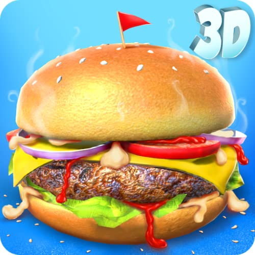 Tienda 3D Burger Maker: Juegos Kids Lunch Maker GRATIS