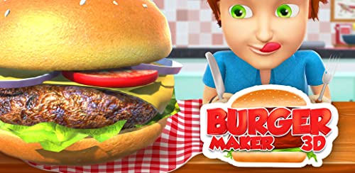 Tienda 3D Burger Maker: Juegos Kids Lunch Maker GRATIS