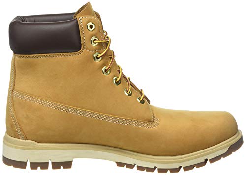 Timberland Radford 6 Inch Waterproof, Botas Chukka para Hombre, Amarillo Wheat Nubuck, 43 EU