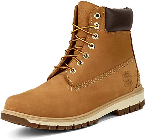 Timberland Radford 6 Inch Waterproof, Botas Chukka para Hombre, Amarillo Wheat Nubuck, 43 EU