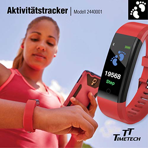 Time Tech 2440001 - Reloj digital de pulsera unisex (silicona), color morado