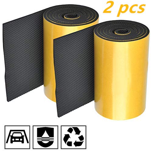 TIMESETL 2 Piezas Protectores para Puertas de Garaje 6.5mm de Espesor Protectores de Pared para Garaje