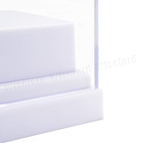 Tingacraft - Vitrina de Acrílico 195 x 85 x 85 mm para Figuras (Blanco)