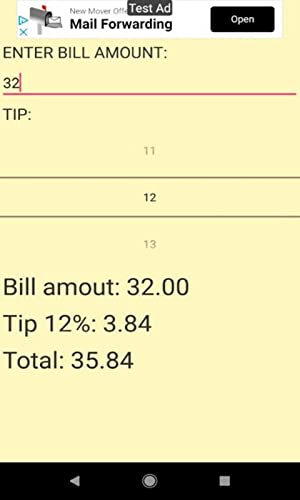 TIP CALCULATOR - Gratuity Amount Calculate - Smart Tip Venue