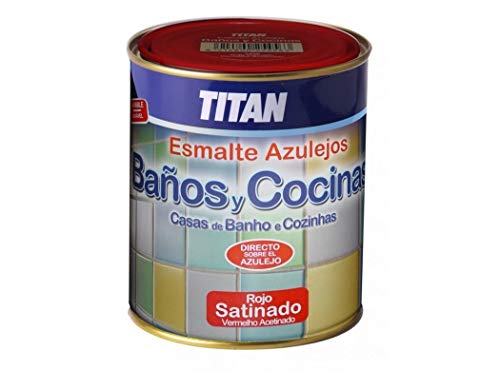 Titan. - Esmalte Azulejos Baño Y Cocina 750 Ml