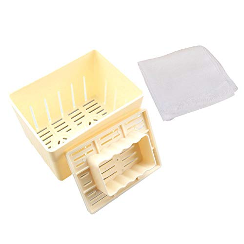 Tofu Maker - Kit de moldes de plástico para hacer soja o queso con herramienta de cocina