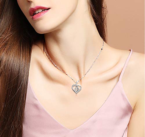 TOJEAN Amor Maternal Colgantes Joyeria Mujer Plata de ley 925, Collares Mujer, Regalos Mujer