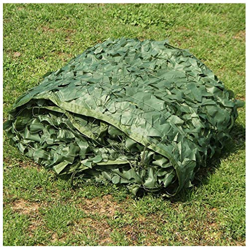 Toldos Terraza Exterior Red Camuflaje 6x4m Militar Tela Oxford para Coche Fotografia Sombra Niños Camping Ejército Escondido Fotografía Caza Decoración Exterior Sombra Red de jardín Filtro Solar 10m