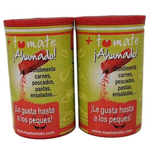Tomate Ahumado - El Nuevo Sazonador - "Puro Sabor Ahumado" - Tomate de Extremadura - [ Pack 2 100 gr]