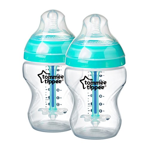 Tommee Tippee Biberón Anti-cólicos Avanzado, 260 ml, 2 unidades