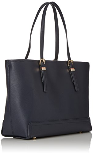 Tommy Hilfiger Honey Med Tote, Bolso totes para Mujer, Azul (Tommy Navy), 14x27x40 cm (W x H x L)