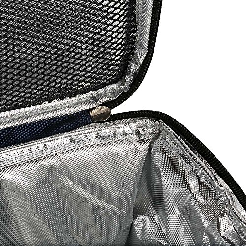 TOMSHOO Bolsa Térmica Plegable de Gran Capacidad Caja de Comida Portátil Impermeable para Picnic, Camping, Viaje en Coche 28L