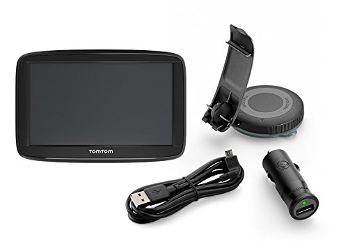 TomTom GPS para coche Start 52, 5 pulgadas, mapas de la UE, prueba gratuita de alerta de radares, soporte reversible integrado