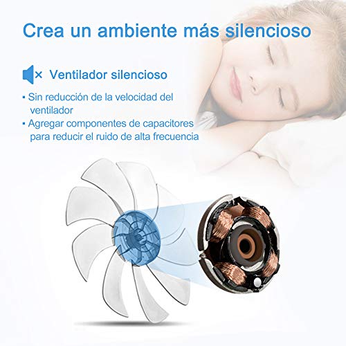 TopMate Enfriador de portátil C302 10-15.6 | Ultra Delgado portátil 2 Ventiladores Grandes silenciosos 1300RPM con línea USB incorporada | Diseño Simple y fácil de Usar