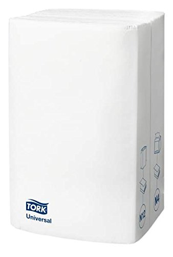 TORK Xpressnap - Servilletas de papel (5 paquetes de 225 servilletas), color blanco