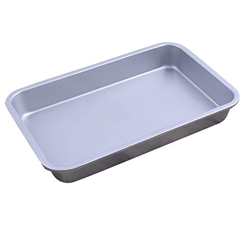 Tostado de estaño Master Class Flat Utensilios de cocina antiadherentes Herramientas Pollo Rectangular multifuncional Cocina Craft Cake Pan Bandeja para hornear Pan Profundo grande