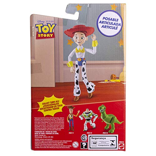 Toy Story - Figura Jessie, juguete de la película para niños +3 años (Mattel FRX13)