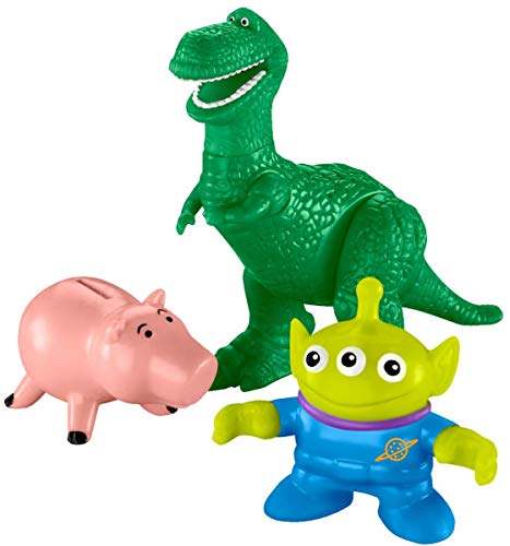 Toy Story Fisher-Price Disney/Pixar Imaginext 4 Rex, Hamm, & Alien Pack