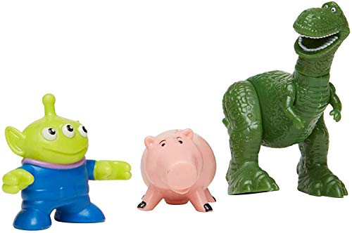 Toy Story Fisher-Price Disney/Pixar Imaginext 4 Rex, Hamm, & Alien Pack