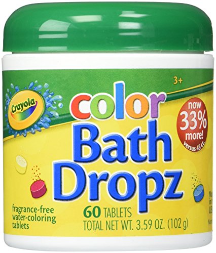 Toys & Child Play Visions Crayola Bath Dropz 3.59 oz,60 Tablets Model: by