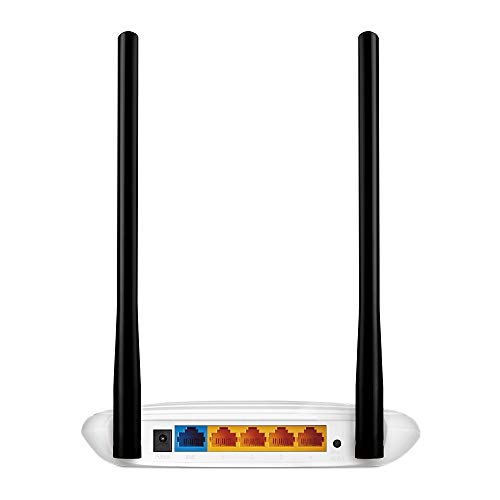 TP-Link TL-WR841N - WiFi router inalámbrico, 300 Mbps de velocidad WiFi, antenas de 5 dBi, modo multi, fácil de usar, 4 puertos LAN de 10/100 Mbps, 1 puerto WAN de 10/100 Mbps