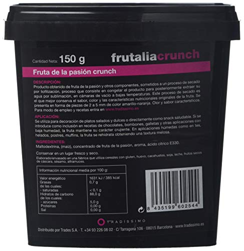 Tradissimo, Fruta pasión Lio Crunch, 150 gr.