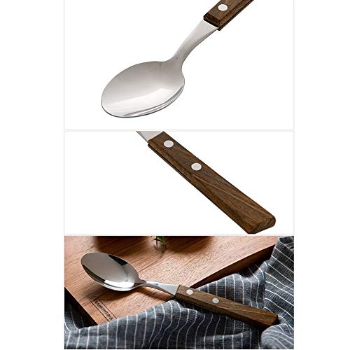 Tramontina 22299001 - Juego de cubiertos (mango de madera), 3 piezas, cuchara 1p, tenedor 1p, cuchillo 1p | para cocina, comedor, camping, senderismo, al aire libre, barbacoa, picnic, hogar