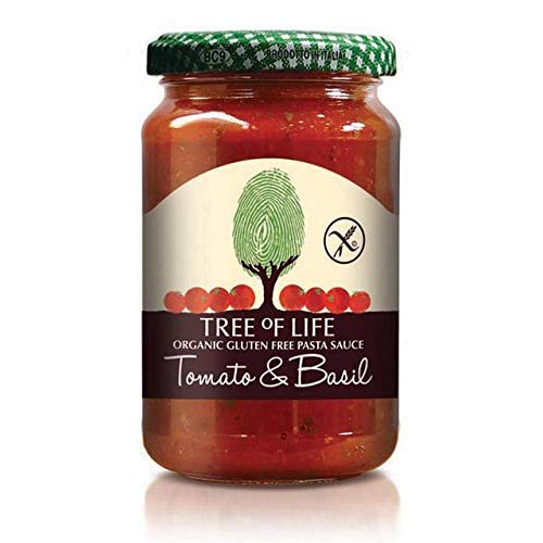 Tree of Life Salsa de pasta orgánica y sin gluten 3 sabores mezclados (paquete de 6)