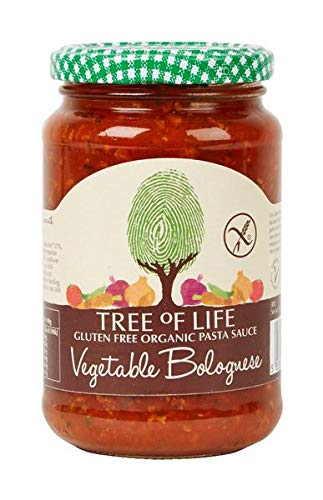 Tree of Life Salsa de pasta orgánica y sin gluten 3 sabores mezclados (paquete de 6)