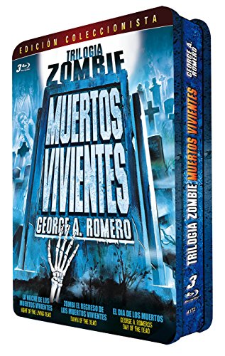 Trilogia Zombie George Romero Caja Metalica  3 BDs [Blu-ray]