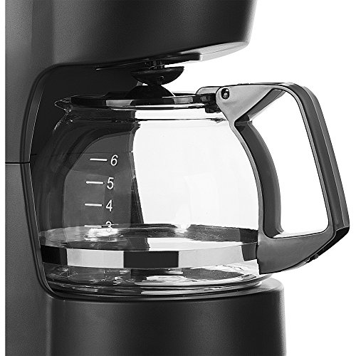 Tristar CM-1246 Cafetera, Elemento antigoteo, 600 W, 6 Cups, Negro