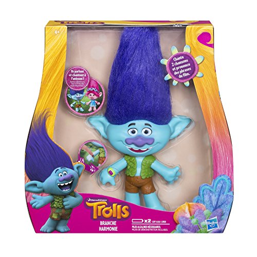 TROLLS - Figurine Musicale Branche 22cm